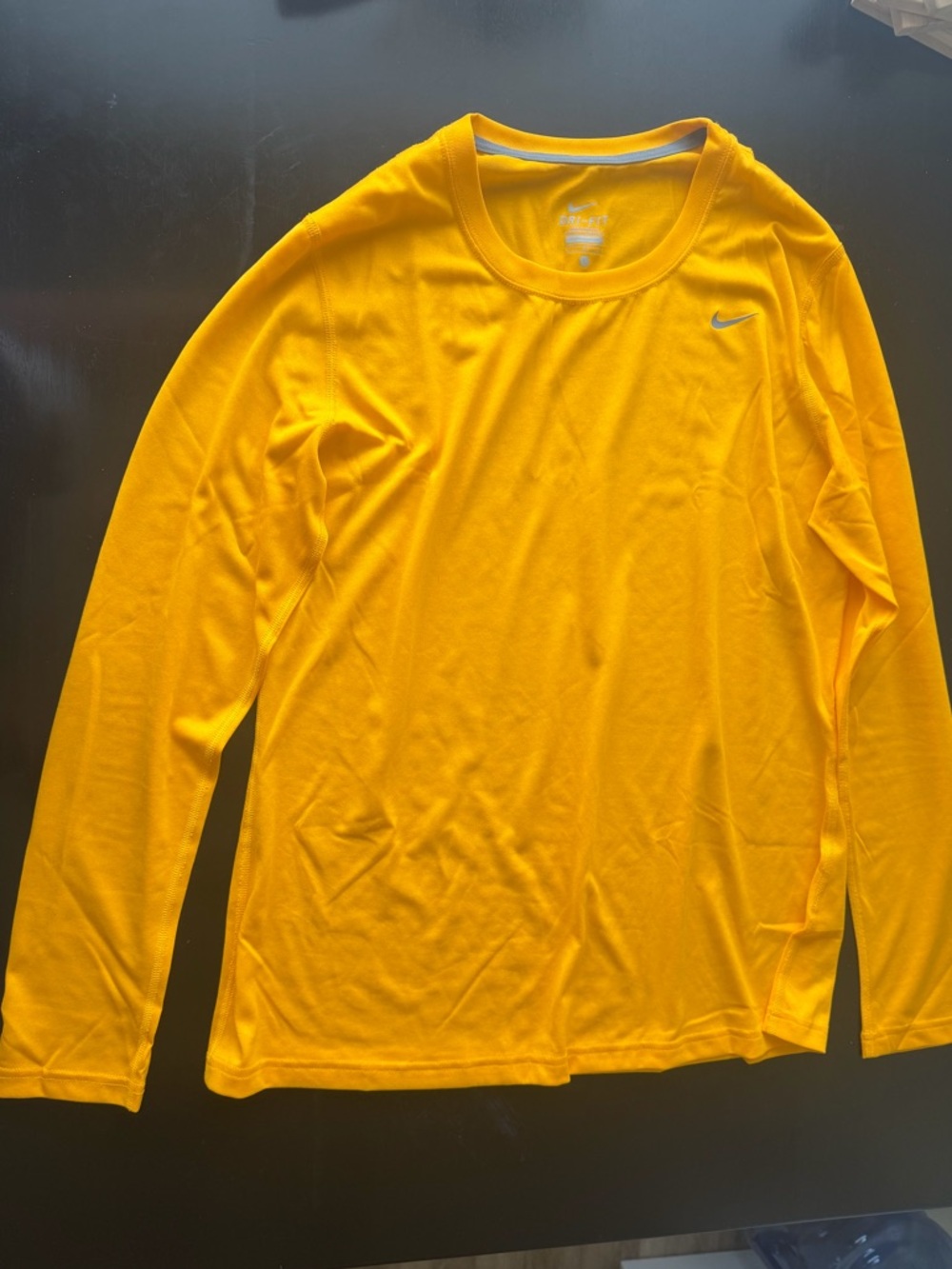Nike Women’s Long-Sleeve Performance Shirt - Bright Yellow